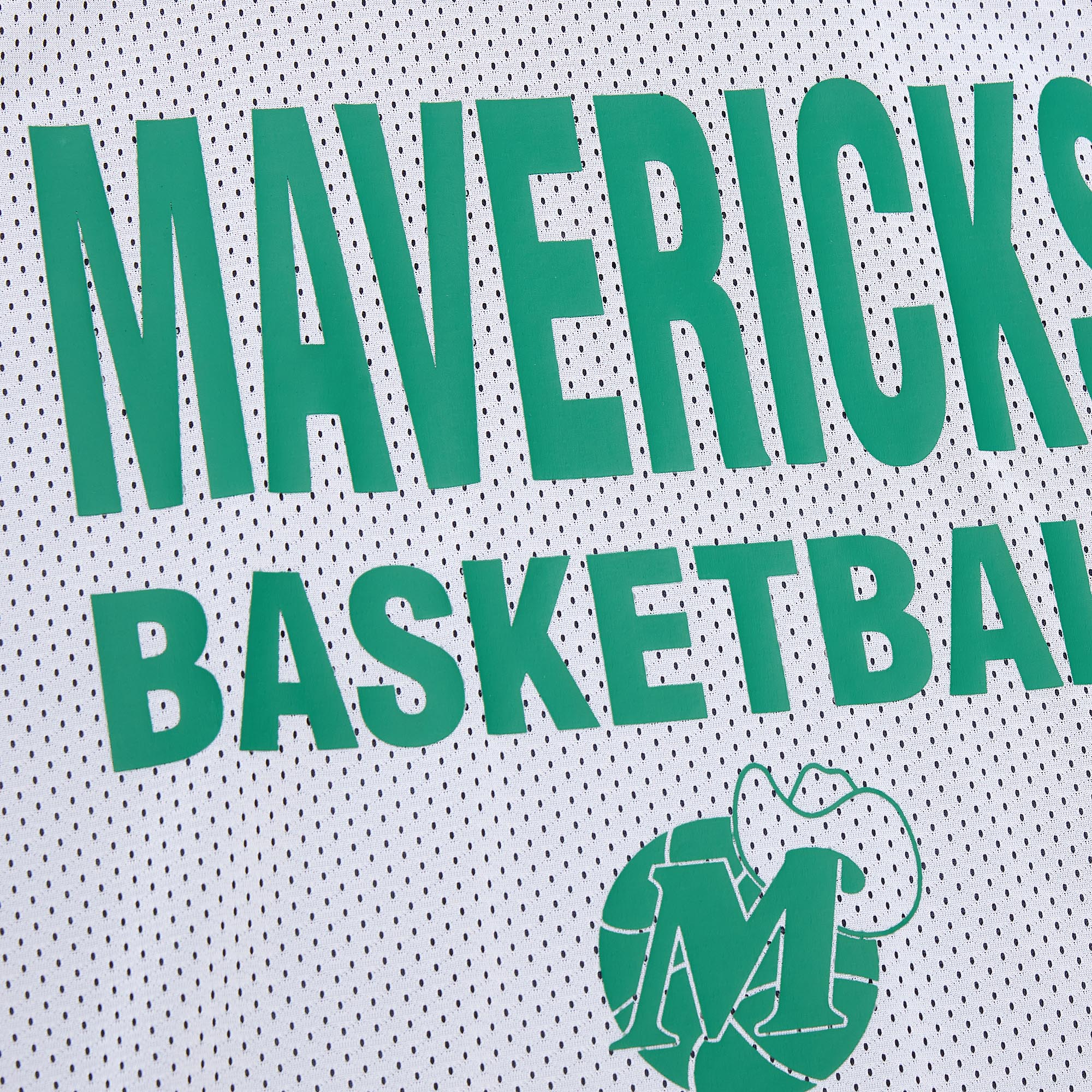 Men's Mitchell & Ness Navy/White Dallas Mavericks Hardwood Classics Reversible Mesh Practice Jersey - Image 7
