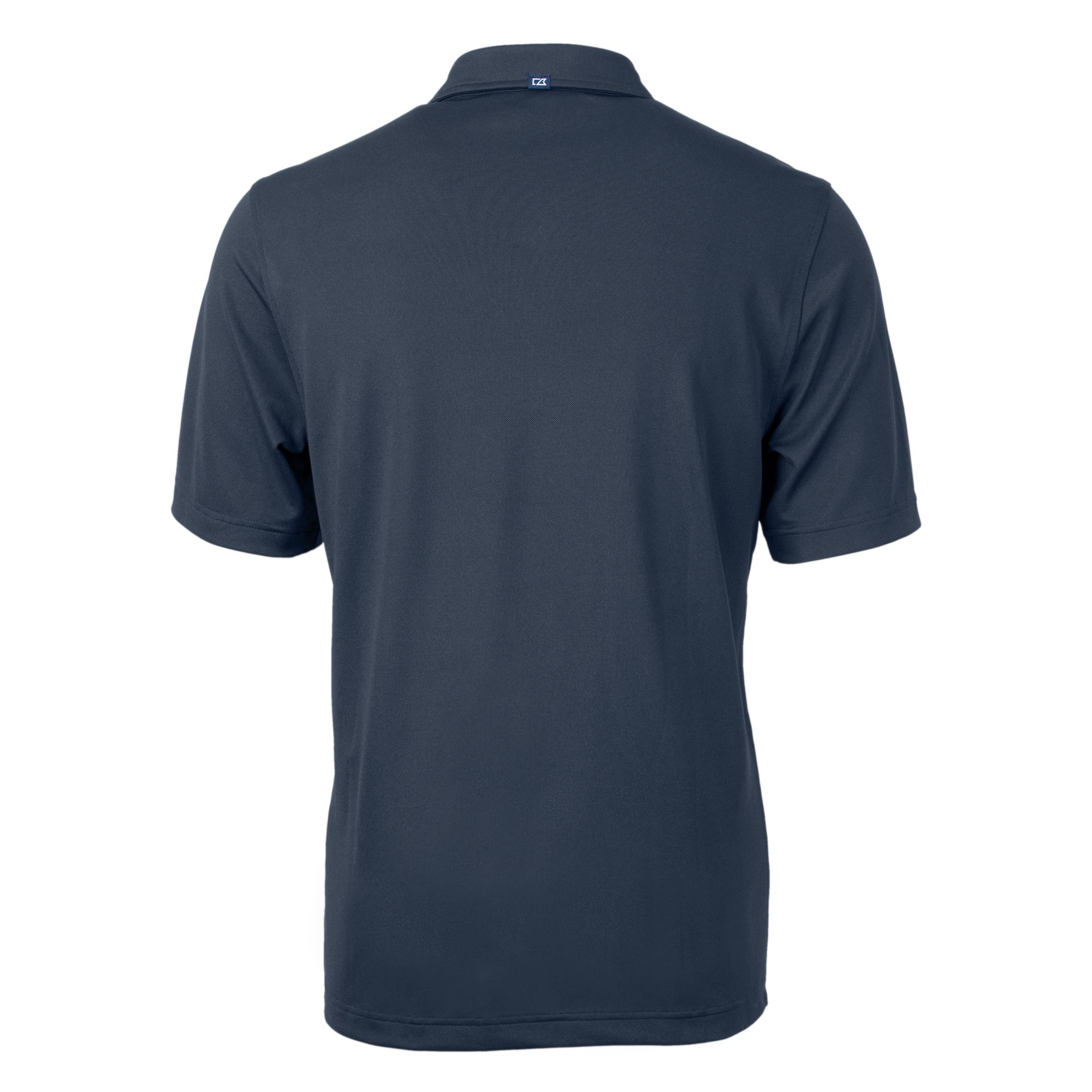Men's Cutter & Buck Navy Seattle Mariners Virtue Eco Pique Recycled Polo - Image 7