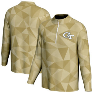 Men's ProSphere Gold Georgia Tech Yellow Jackets Maya 2.0 Quarter-Zip Pullover