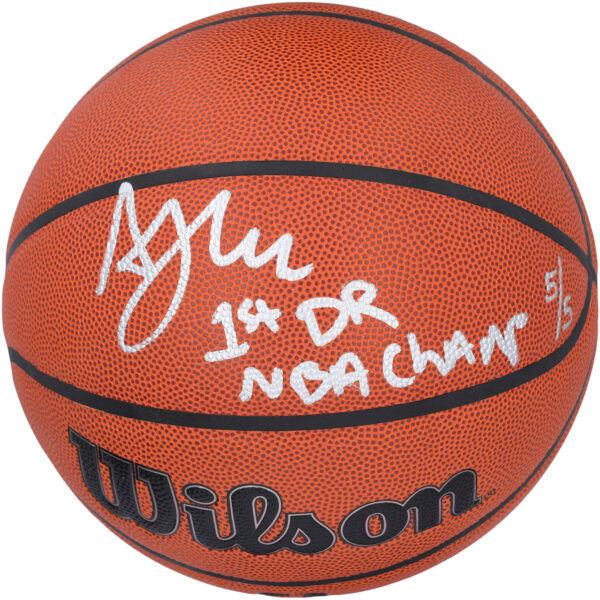 Al Horford Boston Celtics Autographed Wilson Authentic Series Indoor/Outdoor Basketball with "1st DR NBA Champ" Inscription - Limited Edition #5/5