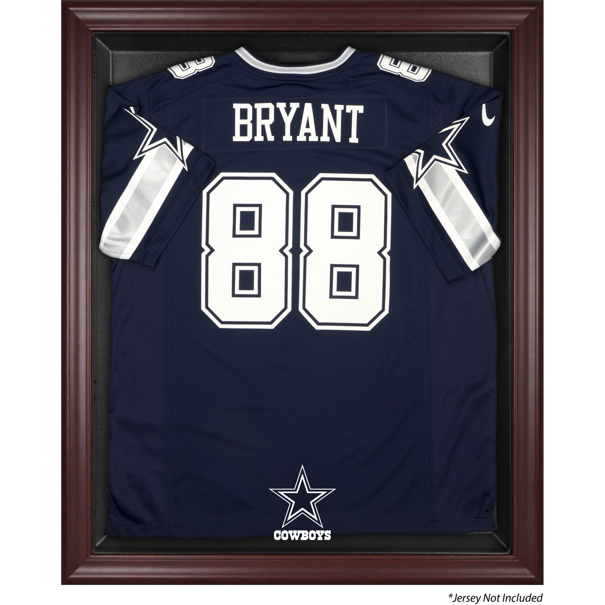 Dallas Cowboys Mahogany Framed Jersey Display Case