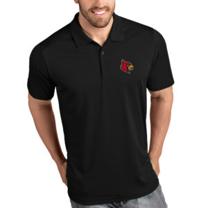Louisville Cardinals Antigua Tribute Polo - Black