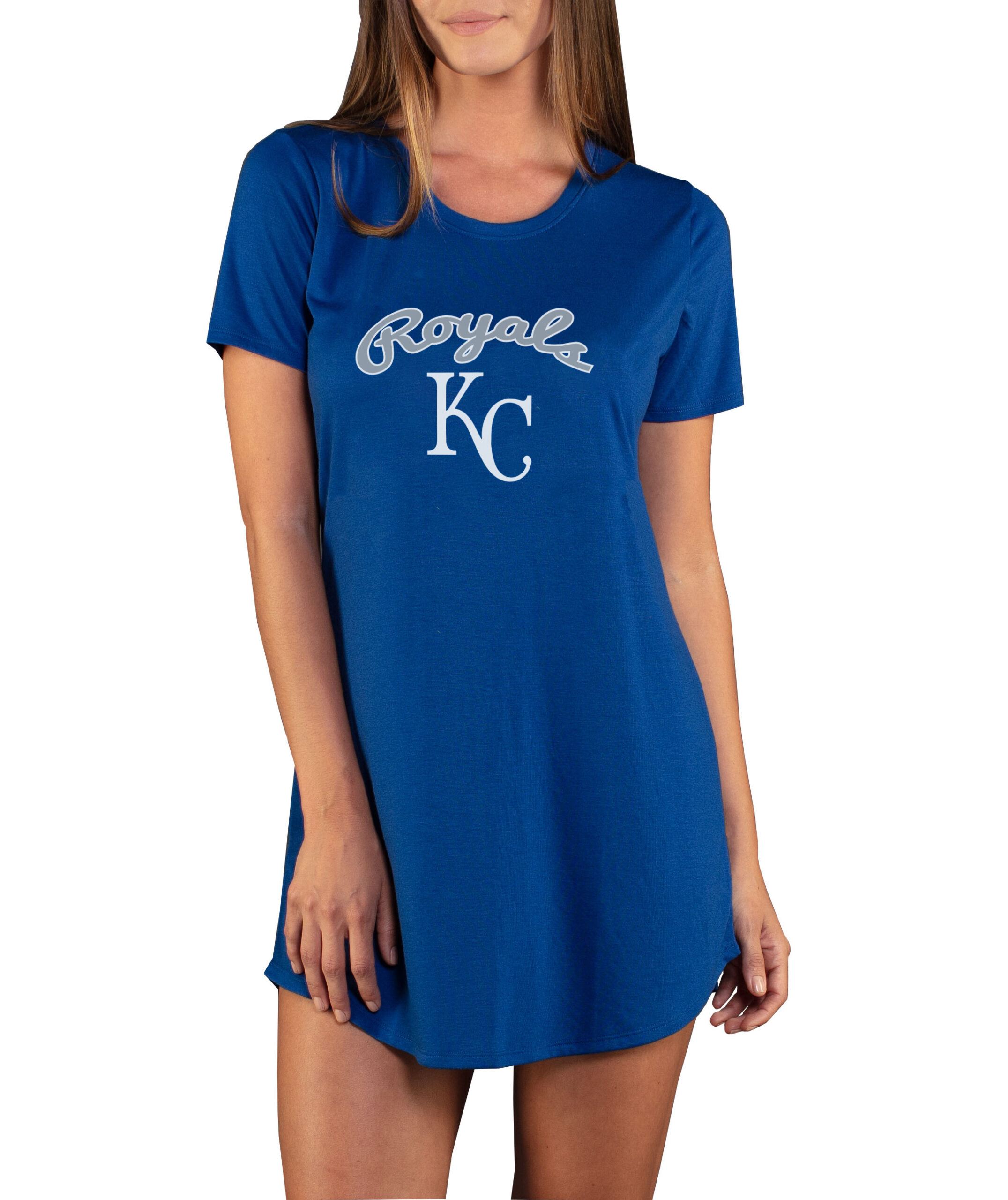 Women's Concepts Sport Royal Kansas City Royals Marathon Knit Nightshirt