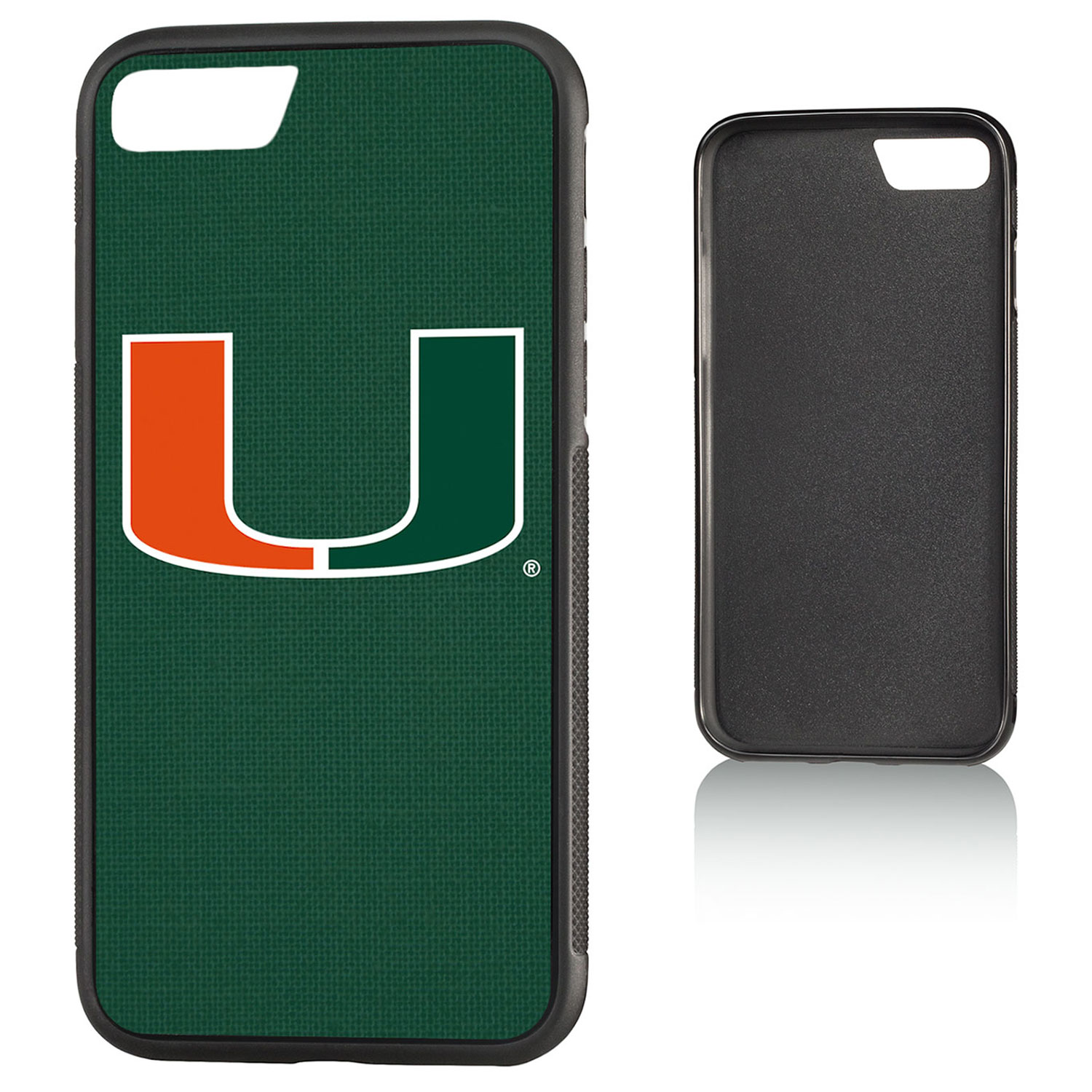 Miami Hurricanes iPhone Solid Design Bump Case - Image 9