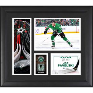 Joe Pavelski Dallas Stars Framed 15" x 17" Player Collage with a Piece of Game-Used Puck
