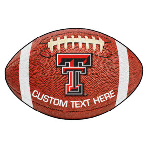 Texas Tech Red Raiders 22'' x 35'' Personalized Football Mat