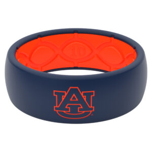 Men's Groove Life Navy Auburn Tigers Team Logo Original Ring