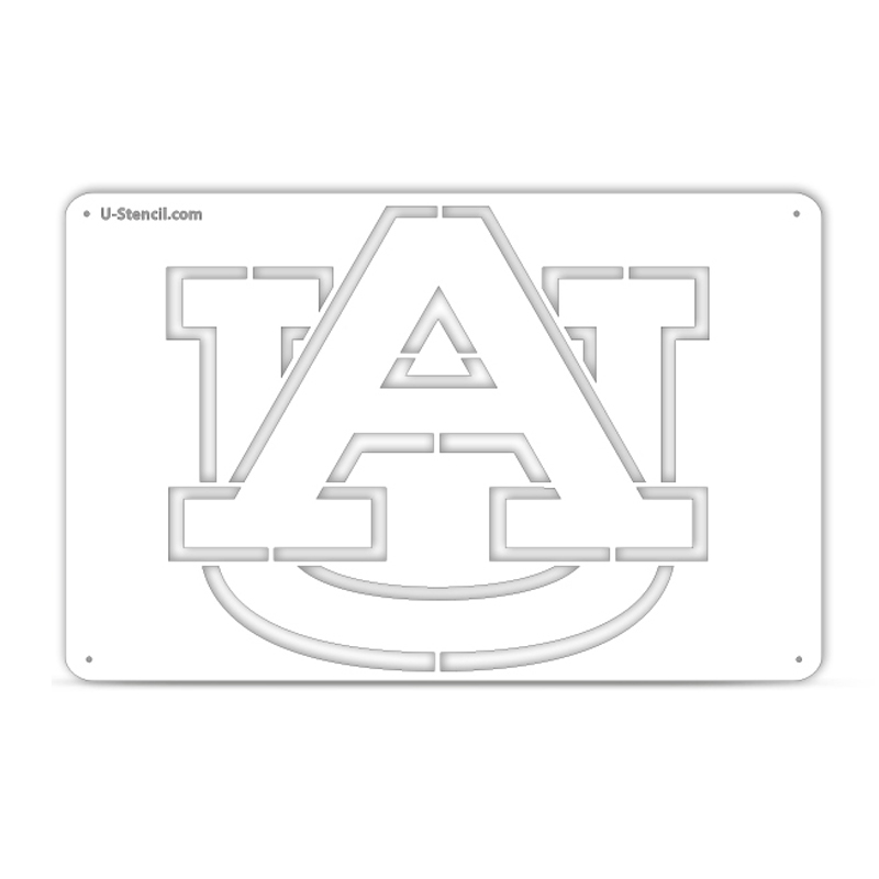 Auburn Tigers Primary Logo Tailgater Stencil