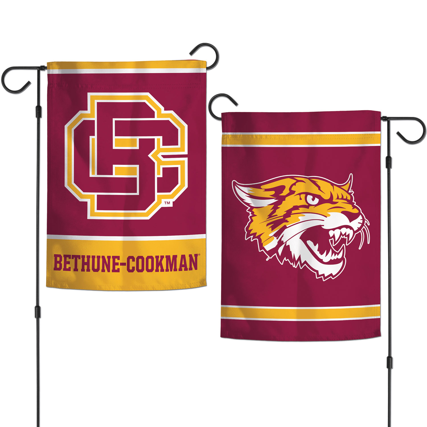 WinCraft Bethune-Cookman Wildcats 12'' x 18'' Double-Sided Garden Flag - Image 4