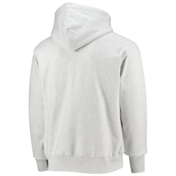 Men's Champion Heathered Gray Florida State Seminoles Team Vault Logo Reverse Weave Pullover Hoodie - Image 7