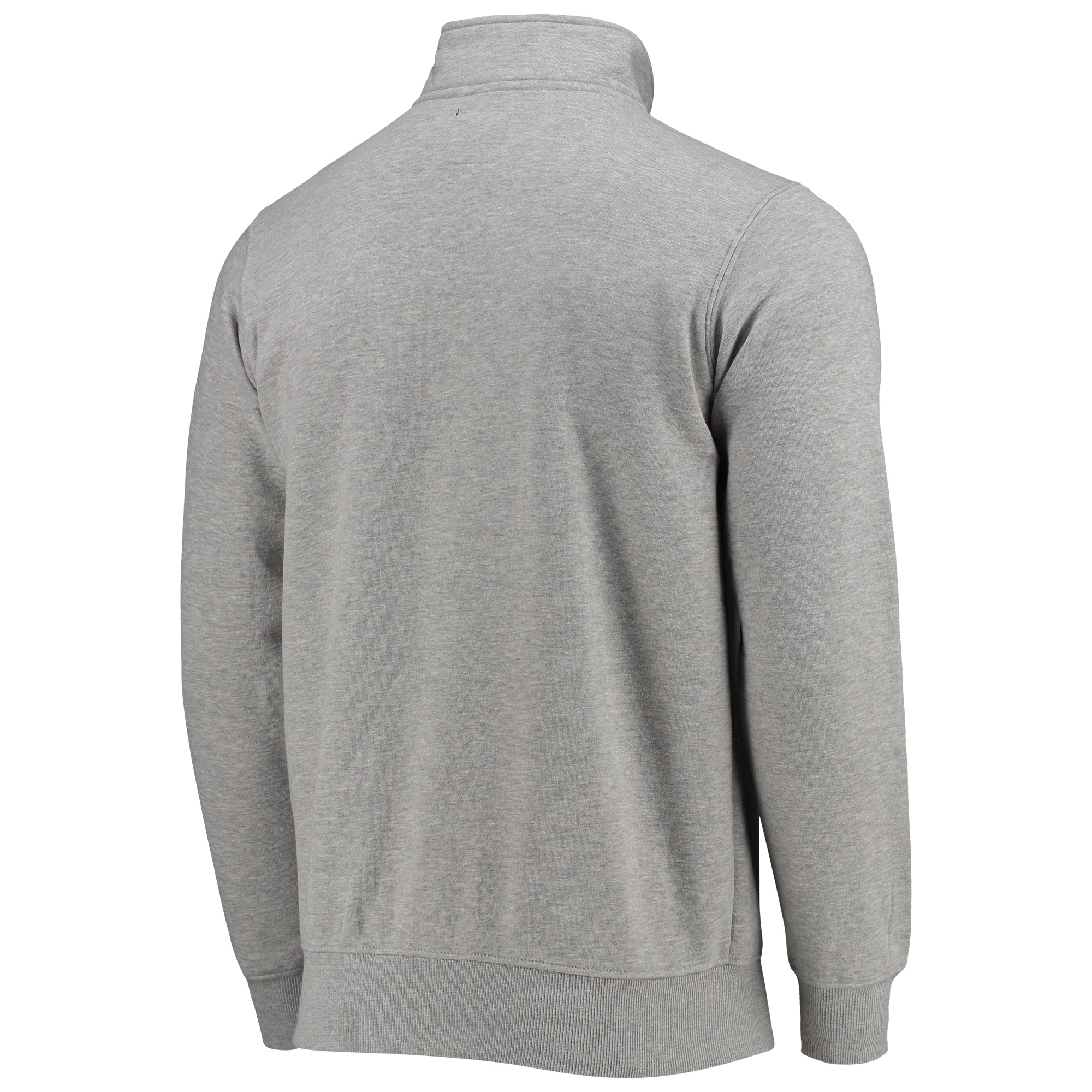 Men's Starter Gray New Orleans Saints Throwback Heisman Quarter-Zip Jacket - Image 4