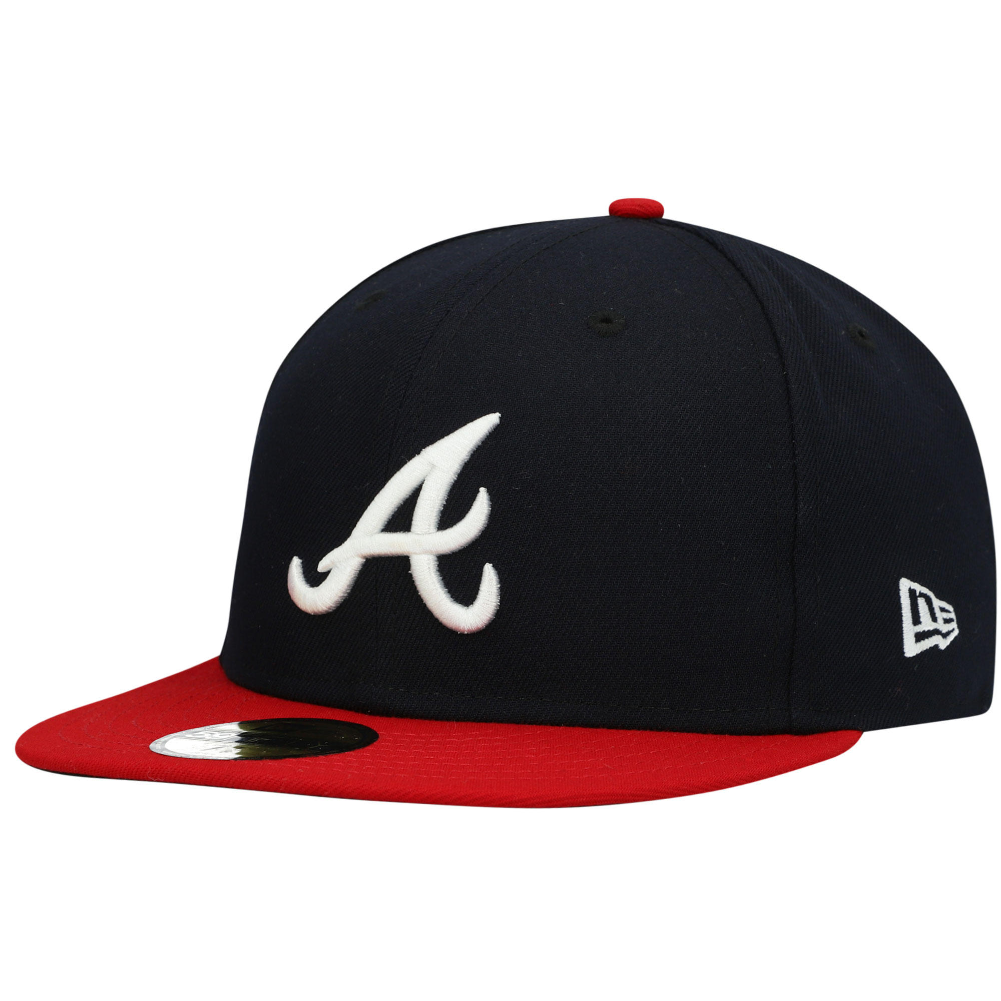 Men's New Era Navy Atlanta Braves 9/11 Memorial Side Patch 59FIFTY Fitted Hat - Image 9