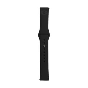 Black Georgia Bulldogs Samsung 22mm Watch Band