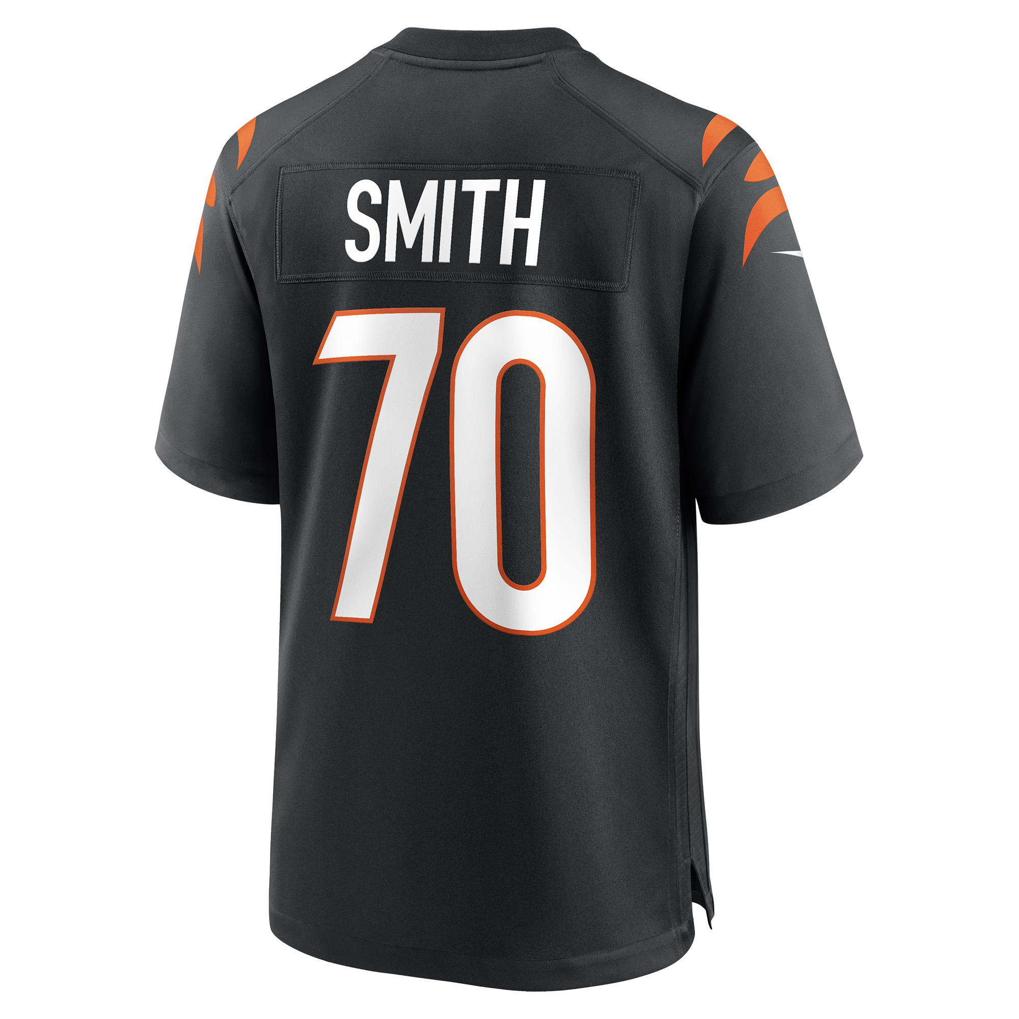 Men's Nike D'Ante Smith Black Cincinnati Bengals Game Jersey - Image 4