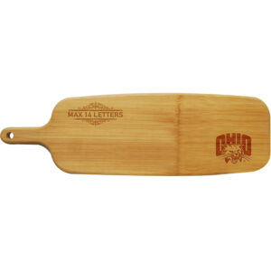 Ohio Bobcats Personalized Bamboo Paddle Serving Board