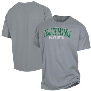 Men's ComfortWash Gray George Mason Patriots Garment Dyed T-Shirt