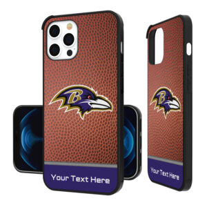 Baltimore Ravens Personalized Football Design iPhone Bump Case