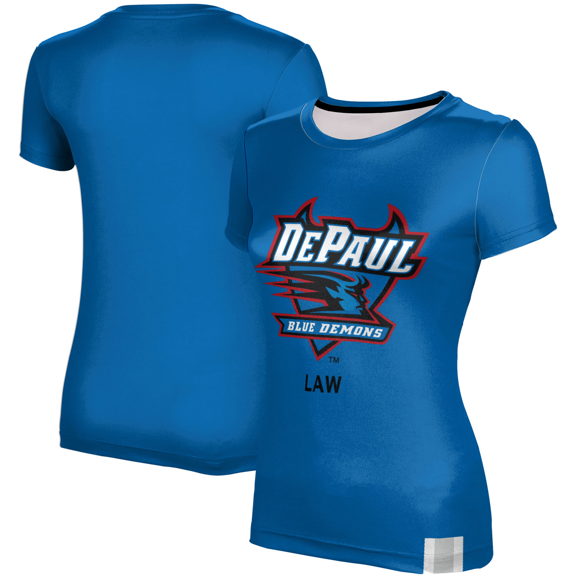 Women's Royal DePaul Blue Demons Law T-Shirt