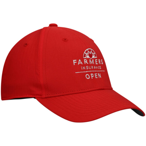 Men's Nike Red Farmers Insurance Open Legacy91 Performance Adjustable Hat - Image 8