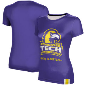 Women's Purple Tennessee Tech Golden Eagles Women's Basketball T-Shirt