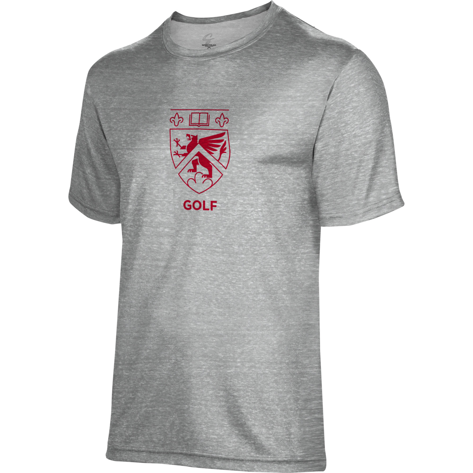 Men's Gray Chestnut Hill Griffins Golf Name Drop T-Shirt - Image 6