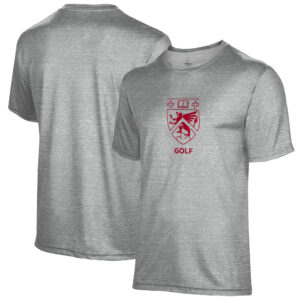 Men's Gray Chestnut Hill Griffins Golf Name Drop T-Shirt