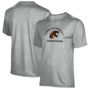 Men's Gray Florida A&M Rattlers Cheerleading Name Drop T-Shirt