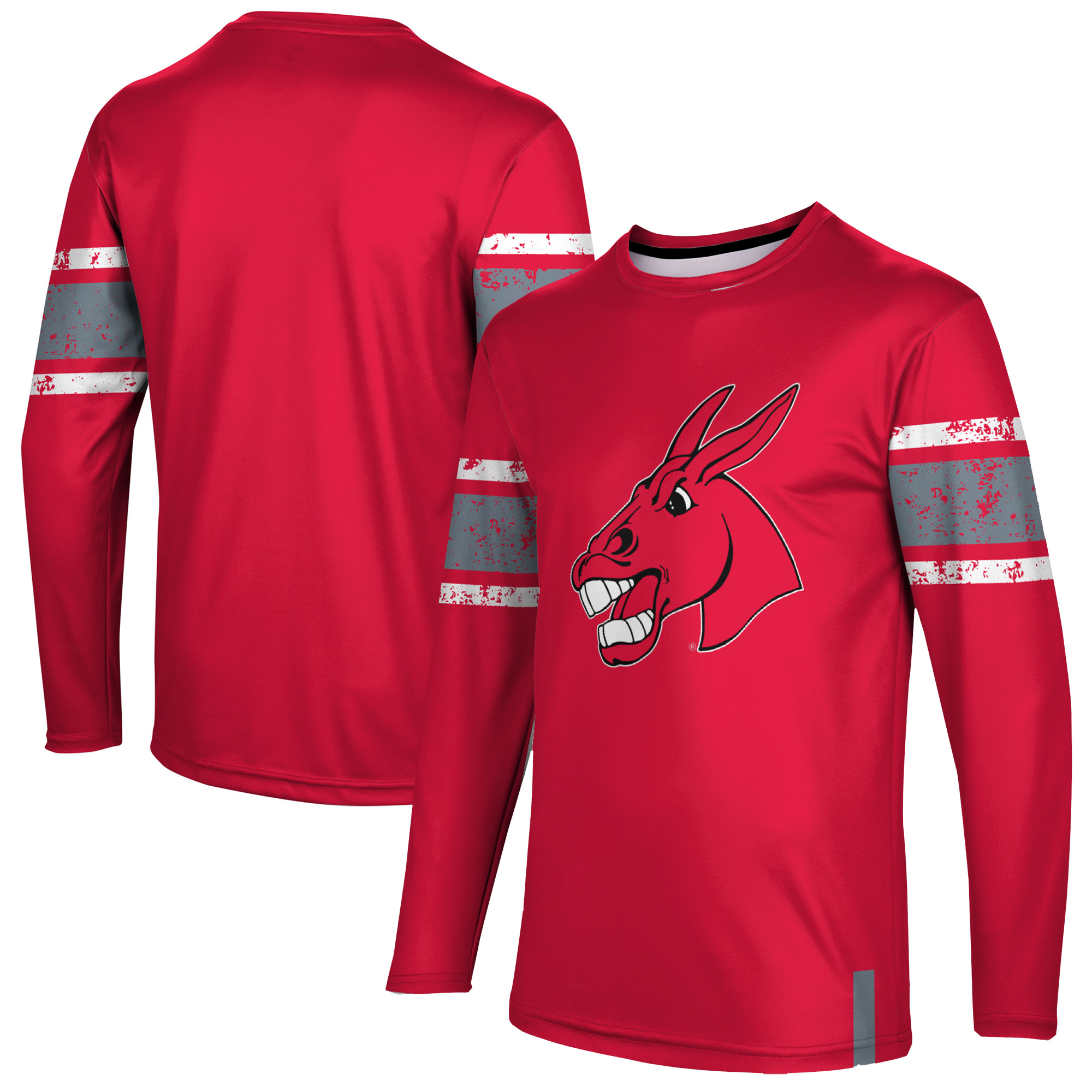 Men's Cardinal Central Missouri Mules Long Sleeve T-Shirt