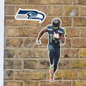 Fathead DK Metcalf Seattle Seahawks Alumigraphic Outdoor Die-Cut Decal