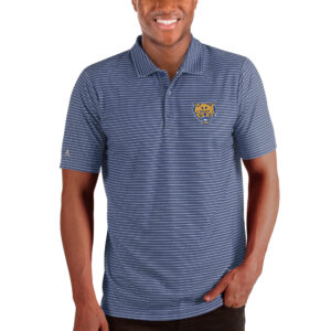 Men's Antigua Heathered Royal Fort Valley State Wildcats Esteem Polo