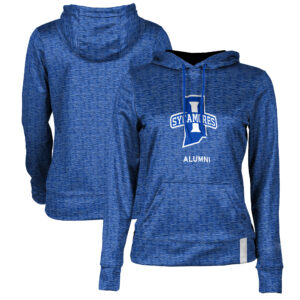 Women's ProSphere Royal Indiana State Sycamores Alumni Logo Pullover Hoodie