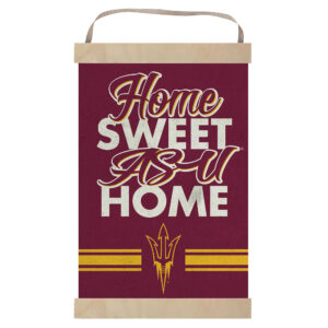 Arizona State Sun Devils Home Sweet Home Banner Sign