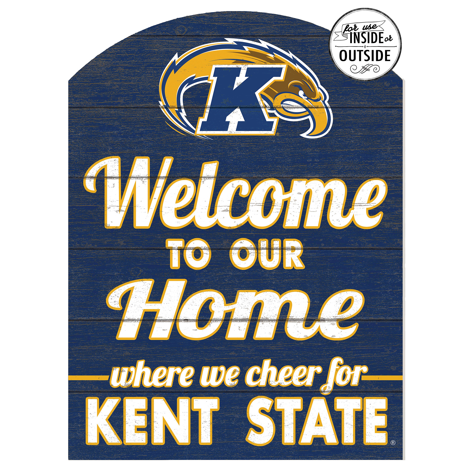 Kent State Golden Flashes 16'' x 22'' Marquee Sign