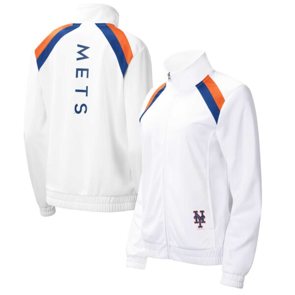 Women's Hugo Boss Royal/White RB 2023 Cash App Quarter-Zip Polo - Image 2