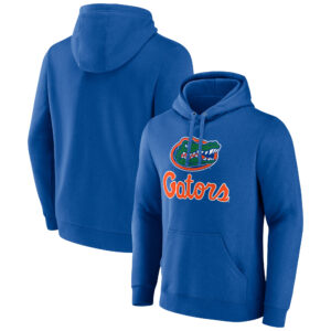 Men's Royal Florida Gators Lockup Team Pullover Hoodie