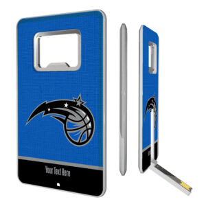 Orlando Magic Personalized Credit Card USB Drive & Bottle Opener