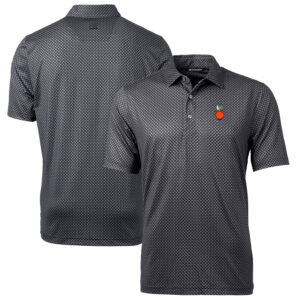 Men's Antigua Heathered Red/White Wisconsin Badgers Esteem Polo
