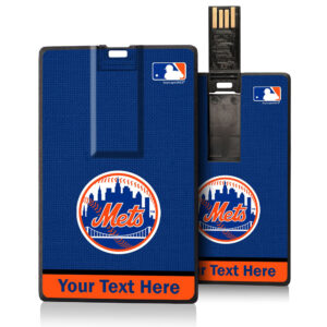 New York Mets Personalized Credit Card USB Drive