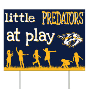 Nashville Predators 24" x 18" Little Fans At Play Yard Sign