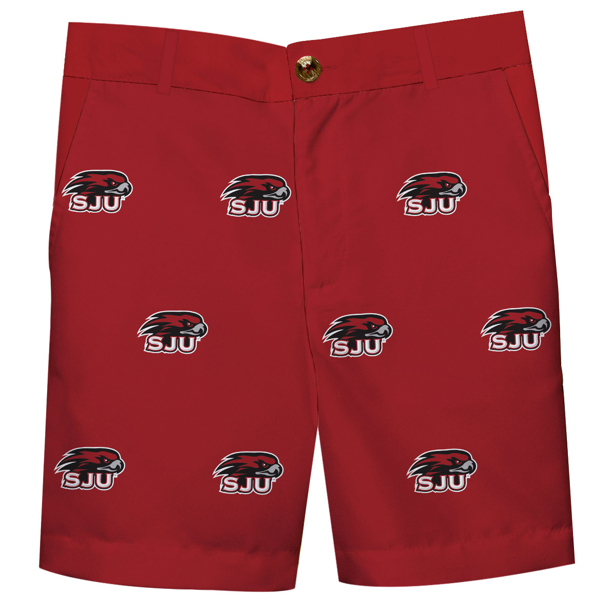 Toddler Crimson Saint Joseph's Hawks Structured Shorts