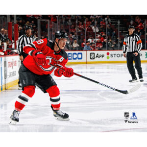 Ondrej Palat New Jersey Devils Unsigned Takes a Shot Photograph