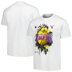 Unisex NBA x Kathy Ager White Los Angeles Lakers Identify Artist Series T-Shirt