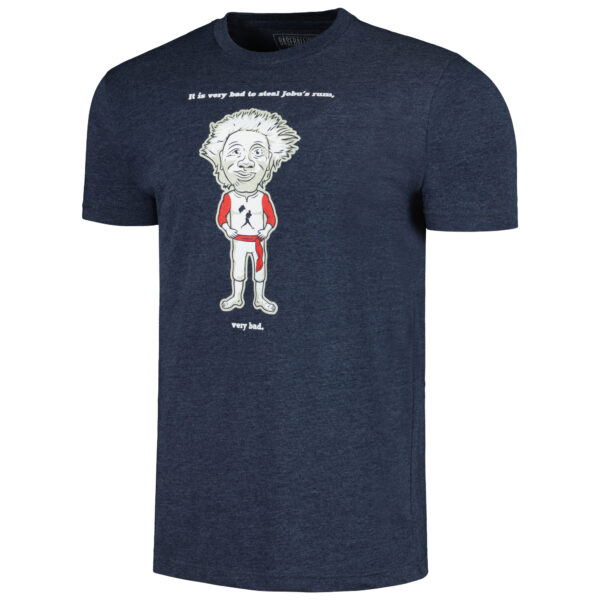 Unisex Baseballism Heather Navy Major League Jobu T-Shirt - Image 6