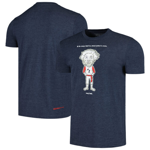 Unisex Baseballism Heather Navy Major League Jobu T-Shirt