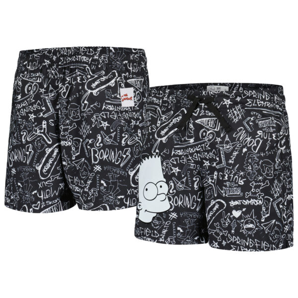 Youth Freeze Max Black The Simpsons Bart Simpson Sketch Shorts