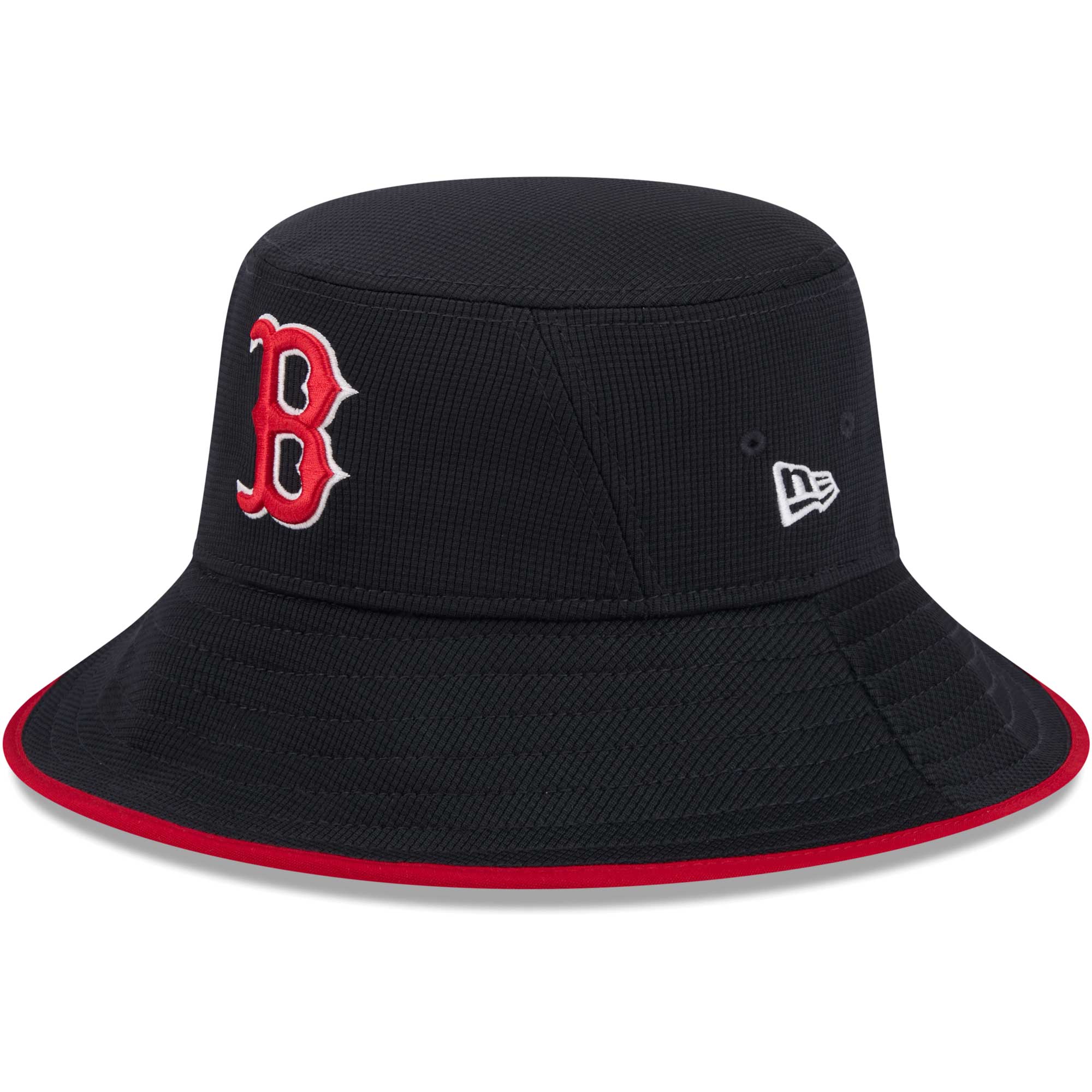 Men's New Era Navy Boston Red Sox Game Day Bucket Hat - Image 4