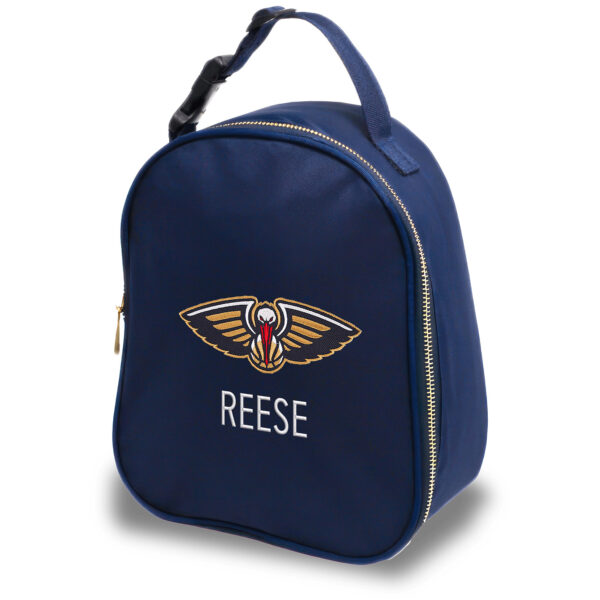 Chad & Jake  Navy New Orleans Pelicans Personalized Insulated Lunchbox