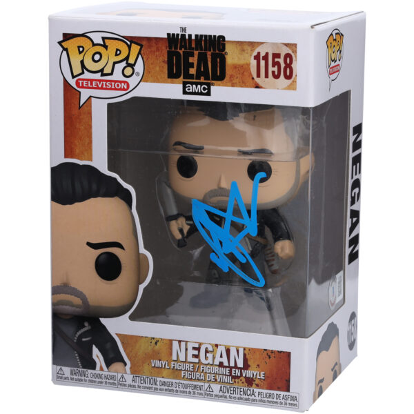 Jeffrey Dean Morgan The Walking Dead Autographed Negan #1158 Funko Pop! Vinyl Figure - BAS