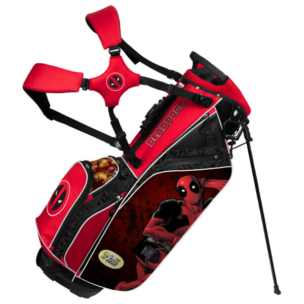 WinCraft  Deadpool  Caddie Carry Hybrid Golf Bag