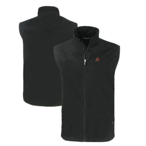 Men's Cutter & Buck Black Arizona Diamondbacks Charter Eco Recycled Full-Zip Vest